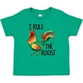 thumbnail image 3 of Inktastic Farmer I Rule the Roost Rooster Boys or Girls Baby T-Shirt, 3 of 5