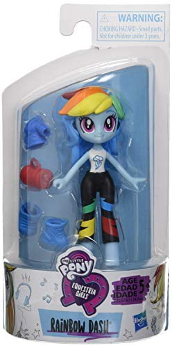 rainbow dash equestria girl doll mini