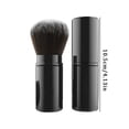 thumbnail image 3 of Brosse Rétractable Ample Portable Douce pour Maquillage, Brosse Noire, 3 of 3