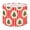 Color 3, variant on Drum Lamp Shade Christmas Tree Red Gold Ornaments Red Lampshade for Table Lamps Floor Lamps Pendant Light 13"x13"x10" Replacement Linen Large Lamp Shade Easy Assembly