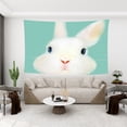 thumbnail image 2 of Tapiz de pared con diseño de conejo de pascua, microtela, 200 x 150 cm, 2 of 2