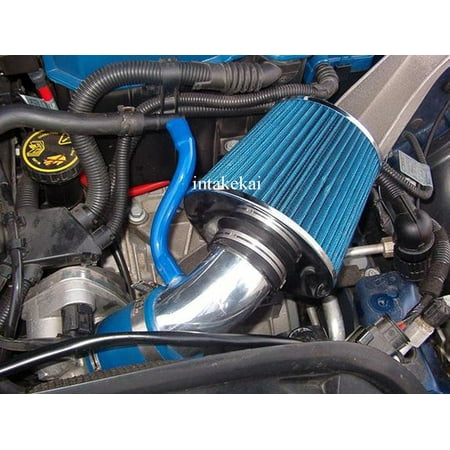 Intake Base - 2002 2003 2004 2005 2006 MINI COOPER BASE MODELS 1.6 1.6L ENGINE AIR INTAKE KIT (BLUE)