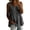 Gray, variant on Women's Sleeveless Round Neck Ruffled Tank Tops Loose Cotton Linen Blouses for Summer Casual Daily Wear
