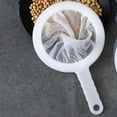 thumbnail image 1 of Colador de malla fina reutilizable, coladores de red de separación, coladores de cocina, filtro de de malla, colador de malla para té, , nue malla 100 perfecl tamiz de malla, 1 of 8
