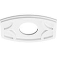 thumbnail image 2 of 12"W x 8"H x 4"ID x 6 1/2"C x 1"P Kailey Architectural Grade PVC Contemporary Ceiling Medallion, 2 of 11