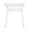 Beige with white legs, variant on Carolayne Vintage Vanity Stool, Upholstered Non-Slip, Beige with Dark Natural Wood Legs