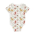 thumbnail image 2 of Rocae Cute Little Animals for Baby Climbing Clothes Soft Baby Romper for Active Infants Comfortable and Breathable Crawling Jumpsuit Unisex Baby Outfit 18 Months, 2 of 8