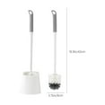 thumbnail image 3 of Neoyler Long Handle Toilet Brush with Wall Mounted Holder for Easy Bathroom Cleaning Round Head Sanitary Toilet Bowl Scrub Brush with Long Lasting Bristles and Ergonomic Grip, 3 of 7