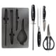 thumbnail image 3 of BATERIA DE COCINA JUEGO DE SARTEN+ CUCHILLOS  Acero Inoxidable con estuche Trustedbutcher/Copper Chef Titan, 3 of 10