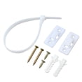 thumbnail image 2 of (5 paquetes), kit de anclajes antipuntas para muebles a prueba de bebés, anclajes de pared para gabinete, tocador, estantería, correas de seguridad ajustables para niños Terremoto, 2 of 5
