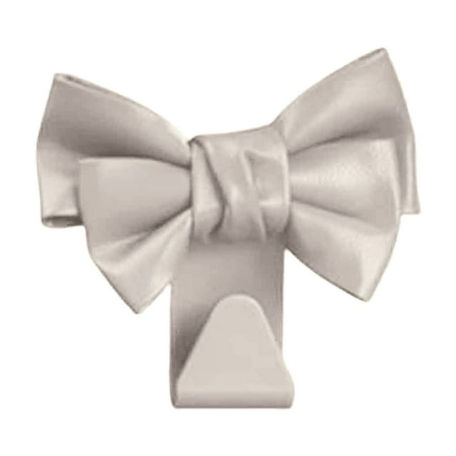 Cute Bow Car Hooks ABS Material for Universal Vehicles Easy Installation Holds Purses Bags Organizes Car Interior with Strong Load Capacity Stylish Design