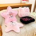 thumbnail image 6 of Hello Kitty and My Melody Plush Pillows,Cute Star and Face-Shaped Soft Cushion for Sofa Bedroom Decor, 6 of 6
