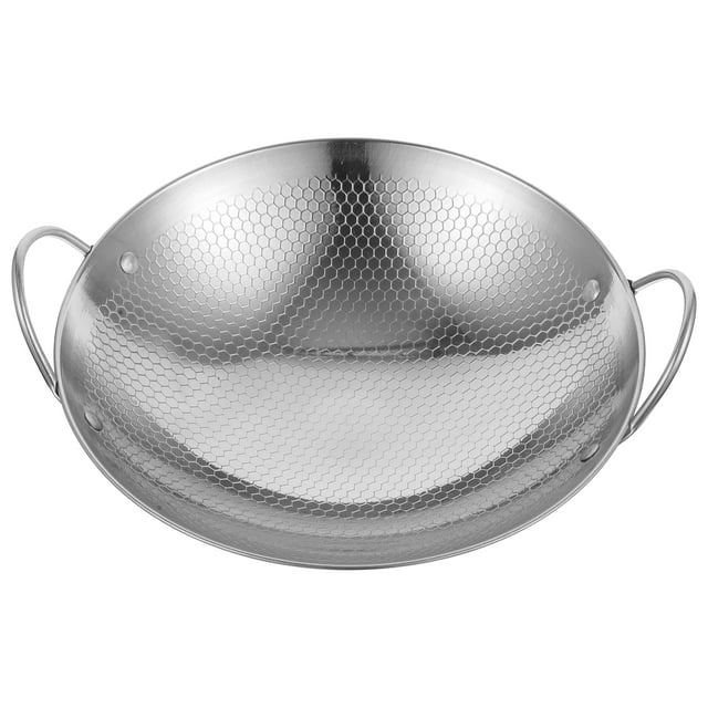 Olla de acero inoxidable Olla de cocina Olla de cocina para el hogar Olla de cocina con asas dobles