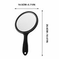 thumbnail image 3 of Momihoom Hand Mirror, Double-Sided Handheld Mirror 1X/3X Magnifying Mirror with Handle, 3 of 4