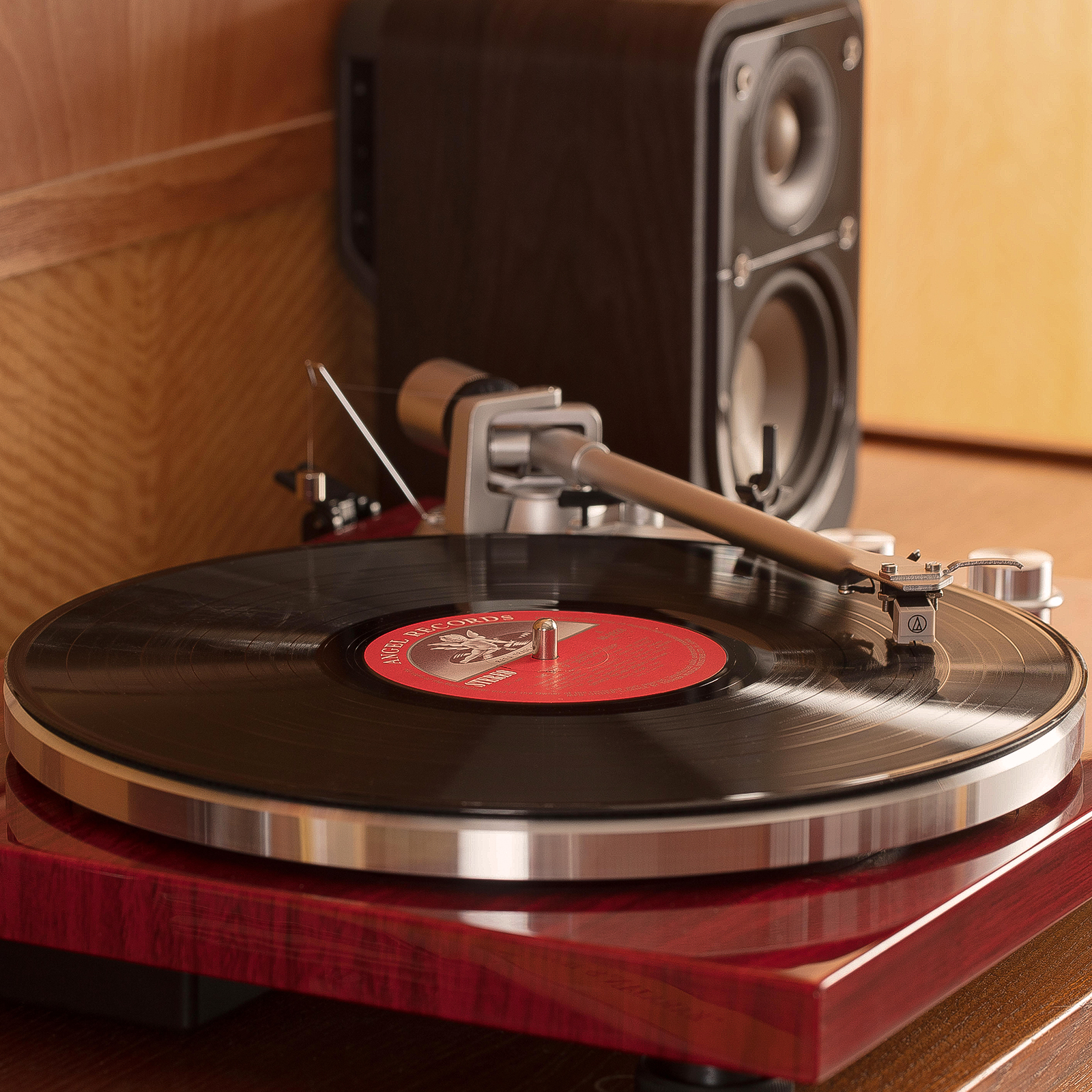 Buy 1 BY ONE Classic Record Player, Belt Drive Turntable with Bluetooth