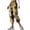 Khaki, variant on Women's Wide Leg Pants Women's Casual Camouflage Print Cargo Pants Stretch Elastic Waist Tapered Pants With Pockets Office Slacks