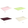 thumbnail image 6 of 2Pcs Bedroom Carpet Solid Color Living Room Sofa Rectangle Area Rug Decorative Pad Washable Floor Mat for Hotel 40x60cm Rose Red, 6 of 7