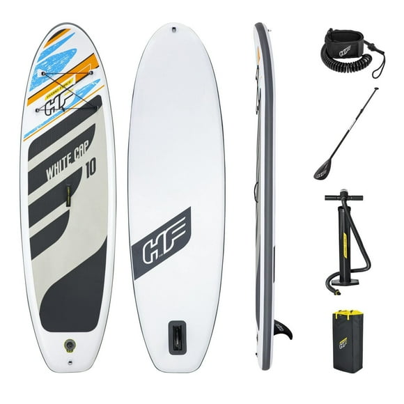 Hydro-Force Kit Paddle SUP gonflable White Cap 3.05m x 84cm x 12cm /10' x 33" x 4.75"