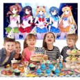 thumbnail image 3 of Sailor Moon Party Supplies Plates Decorations Birthday Cake Topper Banner Decor Backdrop Balloons, 3 of 8