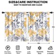 thumbnail image 2 of Blackout Kids Curtains,Pioneer Flower Floral Print Pattern Childrens Insulated Curtains Set Of 2,Bedroom Essentials,Toddler Room Decor 42"x54", 2 of 5