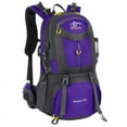 thumbnail image 1 of 50L Bolso de Senderismo Multifuncional Púrpura 2024, Gran Capacidad, Impermeable, Al Aire Libre, Mochila para Excursionismo de Verano, 1 of 1