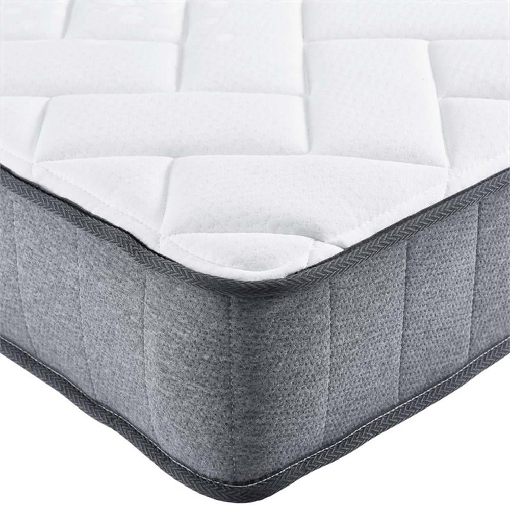 Pemberly Row Polyester Fabric 6" King Mattress with Mattress Cover