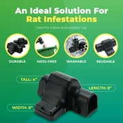 Rat Traps Indoor and Outdoor - Dual-Entry Large Rat Trap Outdoor and Indoor for Home, Garden and Restaurant with 99.9% Trap Rate Easy to Use Rodent Traps with Safe Hands Free Design - UCatch