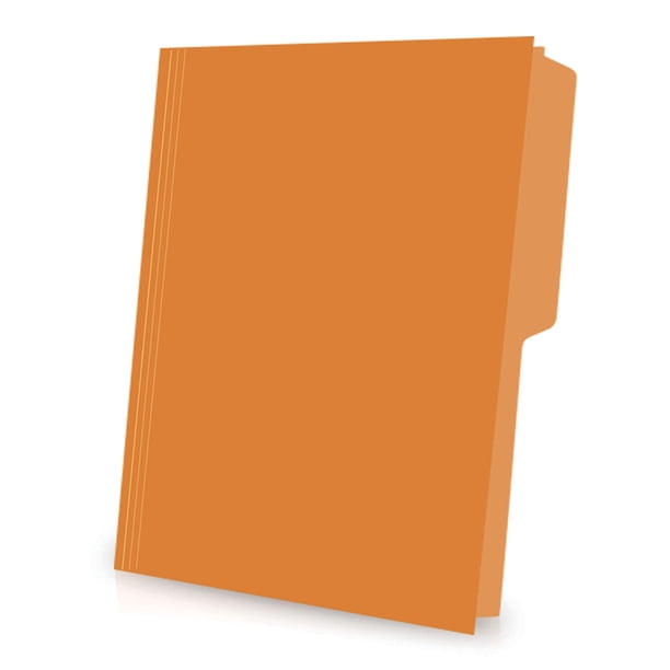 Fólder Pendaflex Naranja Carta Ceja 1/2 paquete C/25