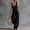 Black, variant on Womens Rompers Dressy Womens Rompers and Jumpsuits Sleeveless V Neck Solid Color Button Down Loose Fit Baggy Overalls for Women with Pockets Summer for Going out and Concert