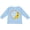 AE-Light Blue, variant on Inktastic My Nana Loves Me with Sunflower Wreath Boys or Girls Long Sleeve Toddler T-Shirt