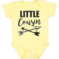 thumbnail image 3 of Inktastic Little Cousin with Arrows Boys or Girls Baby Bodysuit, 3 of 5