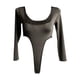 thumbnail image 1 of Ropa interior sexy, mono sexy, pasión, entrepierna abierta, uniforme, tentación, seda de hielo, 1 of 5