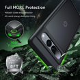 thumbnail image 3 of GFDYREE for Google Pixel 7 Pro Case, [Anti-Fingerprint] [Slim Fit] [Military Protection] with Impact-Absorbing Layer Design [Shockproof] Translucent Matte Hard Back Cover for Pixel 7 Pro 6.7, 3 of 7