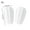 White, variant on Mini Shin Guards Lightweight Football Shin Pads Sport Leg Skin Guards Protect