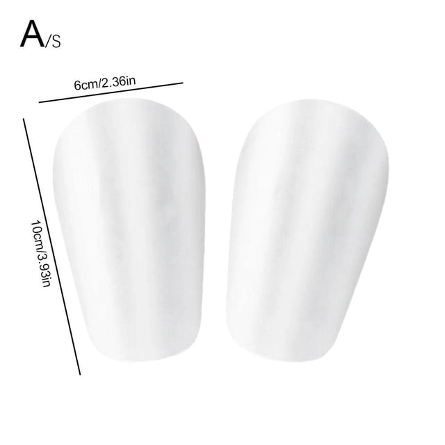 Mini Soccer Shin Guards,Miniature Shin Guard for Youth and Adults,Unisex Anti-Slip Soccer Shin Guards Protective Equipment Shin Guards for Football Games