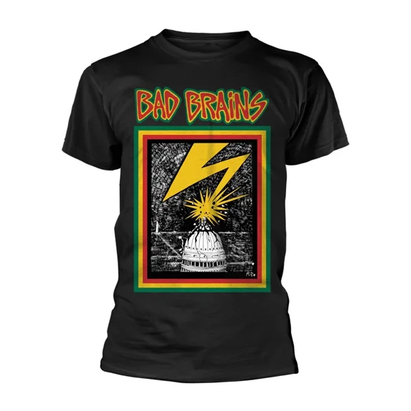 CLASSIC Bad Brains BB Black T-Shirt NEW OFFICIAL