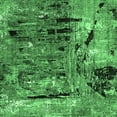 thumbnail image 1 of Ahgly Company Indoor Square Oriental Emerald Green Industrial Area Rugs, 5' Square, 1 of 4