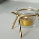 thumbnail image 4 of Vela Iron Fawn, Vaso para Vela, Decoración Navideña Romántica a La Luz de Las Velas, Accesorios para Mesa de Comedor, Decoración de Escritorio, Adornos para Velas, 4 of 7