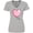 AC-Heather Grey, variant on Inktastic Pink Balloon Heart Women's V-Neck T-Shirt