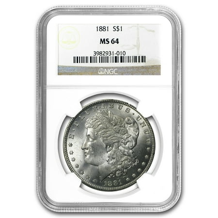 1881 Morgan Dollar MS-64 NGC