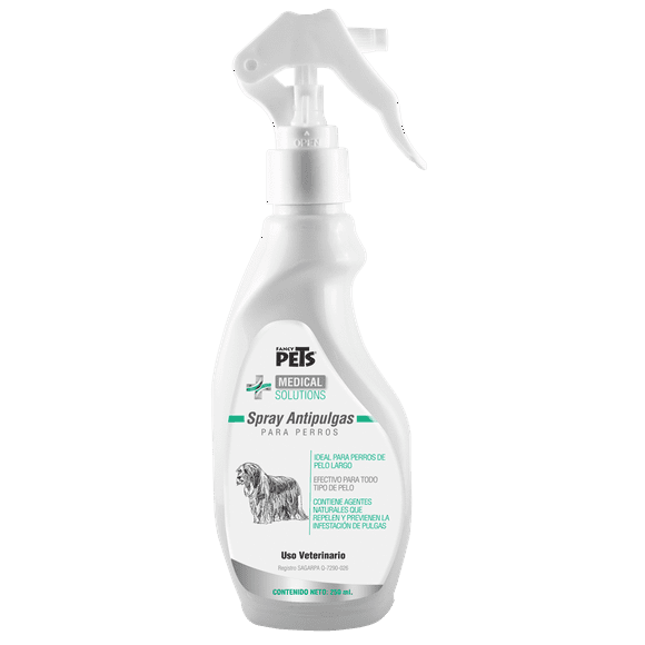 Ms Spray Antipulgas 250 Ml Medical Solutions 250 ml