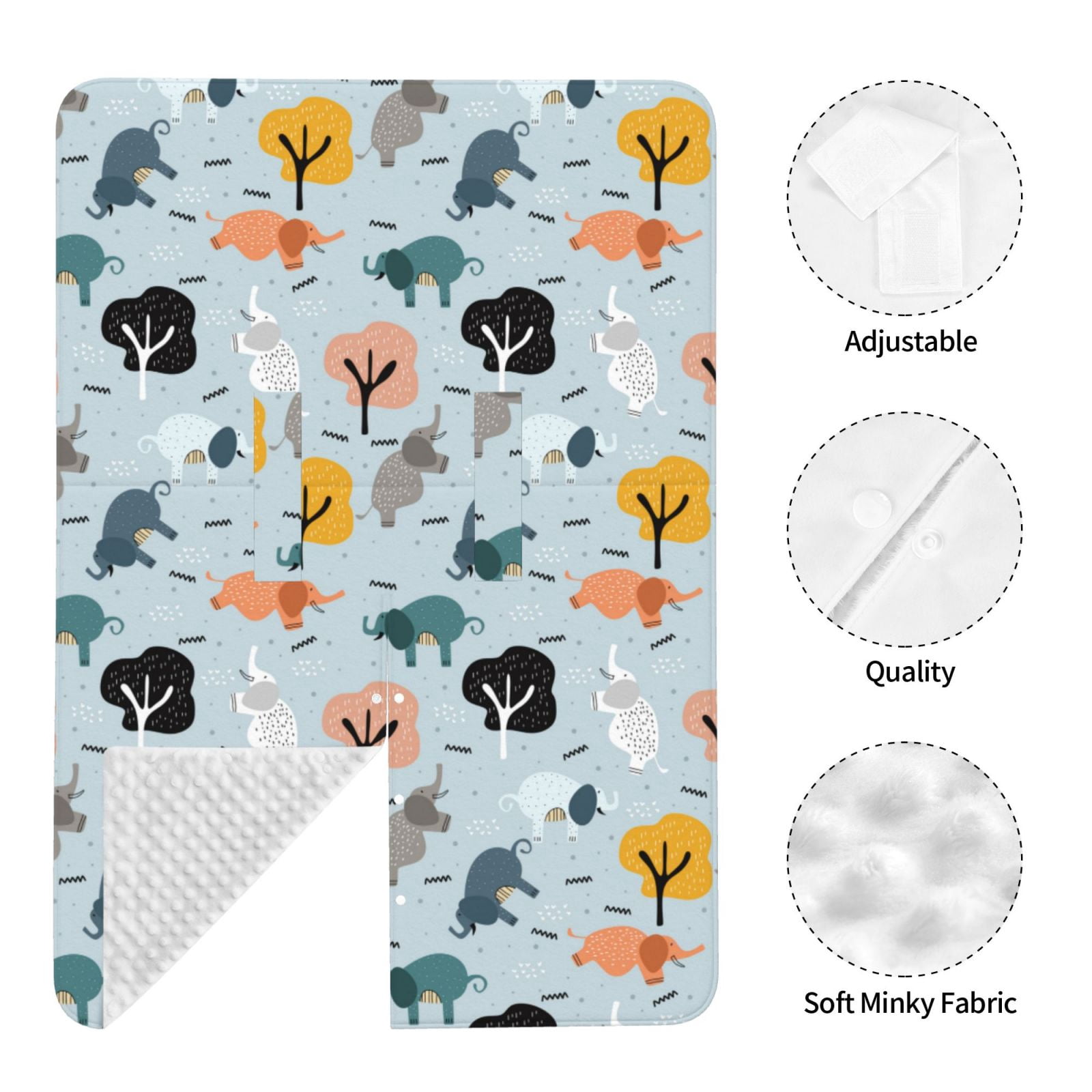 Car Seat Cover Baby - elephant tree Breathable Infant Car Seat Cover for Baby Carseat, Lightweight Comfort Baby Essentials Must Haves Newborn Stuff for Girl Boy