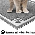 thumbnail image 3 of Alfombrilla de arena para gatos UPSKY, tamaño grande, 90 x 60 cm, con control de dispersión, 3 of 7