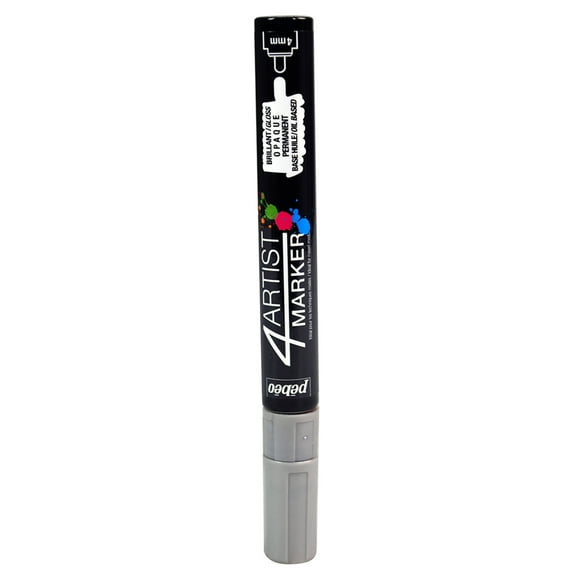 Pebeo 4Artist Marker, 4mm, Silver