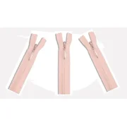 Invisible (Conceal) YKK Zippers - Perfect for Clothes, Crafts & Sewing Projects - Color: Dusty Rose #274 - Made in The United States (3 Zippers Per Pack) (24" Inches)