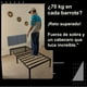 thumbnail image 5 of Base para Cama Individual de Acero Reforzado ONE SUPER PRACTIC, con Cabecera Tapizada en Tela Color Negro – Fácil de Armar., 5 of 5