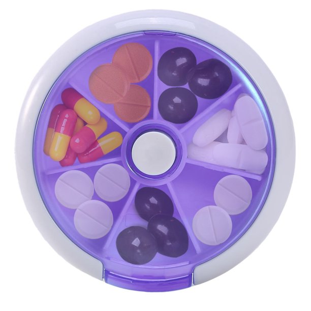 iMountek Weekly Pill Organizer 7 Day Pill Planner BPA Free Pill Box