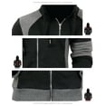 thumbnail image 4 of Ma Croix Mens Slim Fit Jacket Pullover Multi Design Sweater Sweatshirt Hoodies, 4 of 4