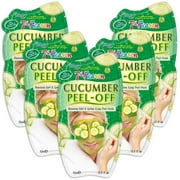 7th Heaven Peel Off Cleansing Masks – Cucumber Face Masks Leave Your Skin Feeling Refreshed (5-Pack)