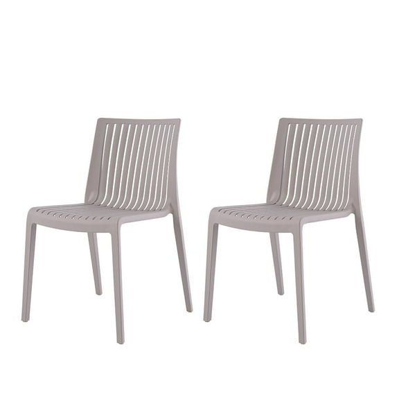 Lagoon Milos Stackable Side Chair Set of 2